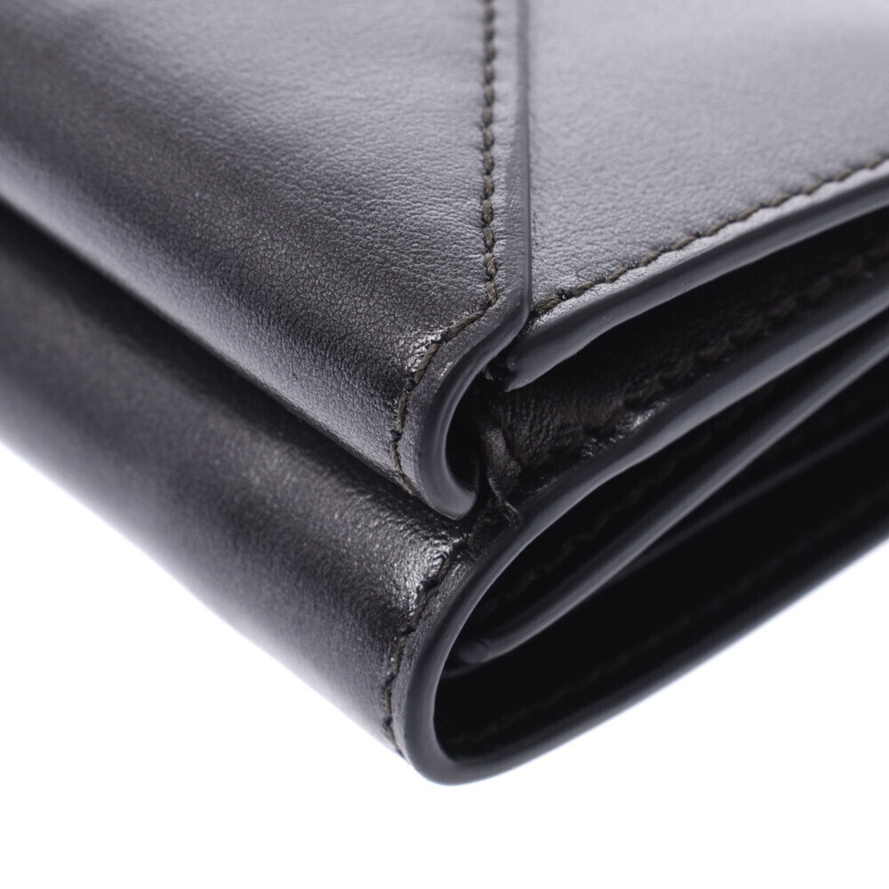 Balenciaga Black Paper Tri fold Wallet Compact - Picture 7 of 12